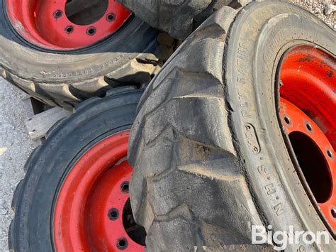 used foam filled skid steer tires|10 16.5 foam filled tires.